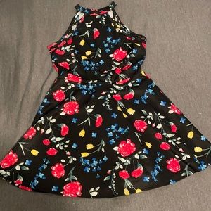 Floral spring dress